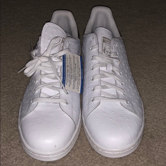 stan smith ostrich leather